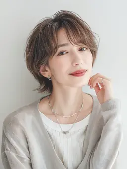 レディースカットモデル無料❣️ シャンプー込💐ショートモデル💐丸みショート、マッシュショート、ショートボブなど