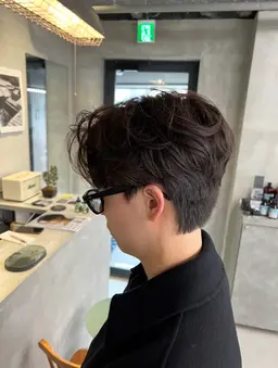 ◉カット（メンズスタイルなんでも）＋パーマ