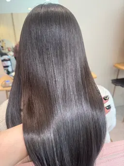 【再来🪄ྀི口コミ割引】似合わせカット+人気No.1髪質改善メテオカラー+オージュアTR