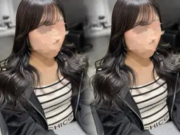 【🍑伸ばしてる方へ📣】盛れる顔まわりカット + カラー + 高保湿1stepトリートメント 超音波アイロン付き🌟