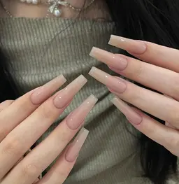 🎀【チップ長さ出し】ワンカラーorラメグラ