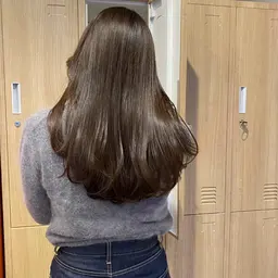 【しなやかな髪に】大人気😽色素改善カラー+Aujuaトリートメント🎶