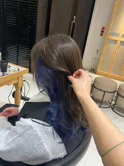 新規学割ポイントブリーチ➕カラー