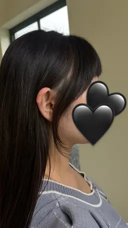 【💫カットモデル募集💫】前髪+顔回りカット(毛量調整、全体の毛先カット込み)