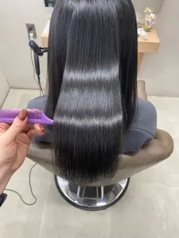 【極上の手触り】プラチナ髪質改善艶カラー+カット+アンジーベホマTR🌹