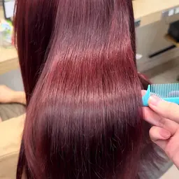 【12月限定‼️】《 艶髪ケア 》透明感カラー➕ヘアケアトリートメント🩵🫧