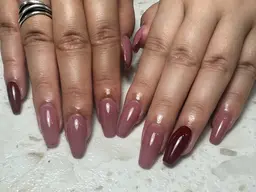 🖐️オフなしチップ長さ出し10本💅＋ワンカラーorグラデーション🩵