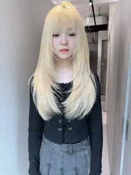 【学割U24】透明感ワンカラー+カット ✂️