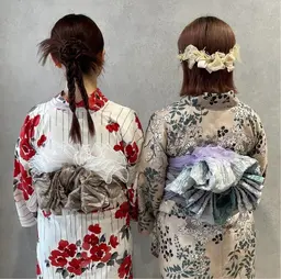 着付+ヘアセット🫧