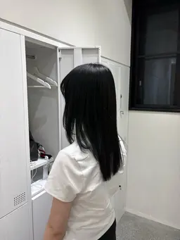 🐈‍⬛黒染めじゃない就活カラー🪄︎︎【ワンカラー】+【超音波アイロントリートメント】✨️