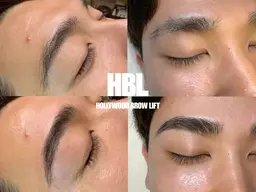 【撮影可能な方のみ】【メンズ眉毛】通常価格から3020円OFF《新HBL×WAX》眉癖改善/個性眉毛