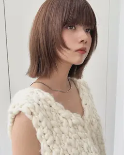 🌈🎈［似合わせカット］+内部&外部補修3stepトリートメント🤍［ボブ/レイヤーカット/韓国/髪質改善］