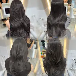 ❣️透明感フルカラー＋❣️話題の髪質改善超音波アイロントリートメント✨【暖色/寒色/黒髪/ミルクティーカラー】