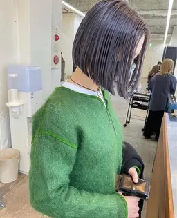 🌵bob限定🌵ストレートパーマ + カット