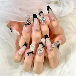 【オフ込み】ロング10本長さだし◎ 華やか150分定額コース ¥ 16000