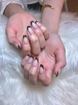 【丁寧ケア付き】ベース付きフレンチ
