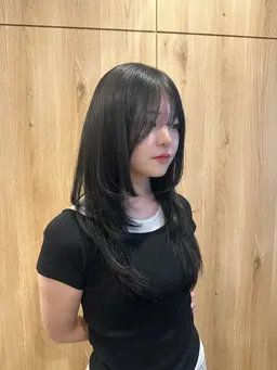 🎀平日限定‼️🎀韓国風ザクザクハイレイヤーカット🇰🇷➕美髪カラー➕Aujuaトリートメント🫧モデル様募集中*.