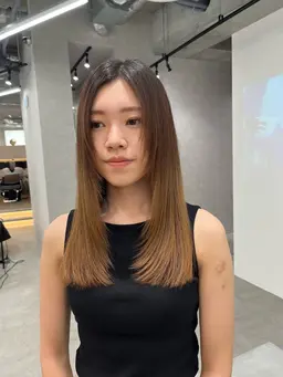 韓国レイヤーカット