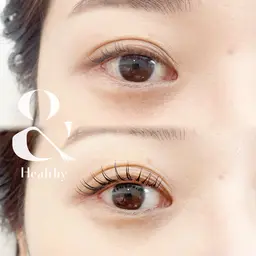 人気NO,1【アンドヘルシー】マツエク×パーマ　100本