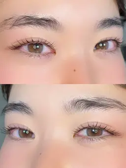 🫧まつ毛パーマモデル🫧⚠︎補足説明・注意事項を必ずご確認ください