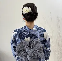【 お祭りや花火大会に🏮】着付け➕ヘアセット🫧