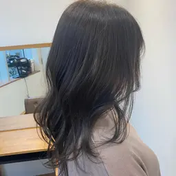 カット＋グレイリタッチカラー　#白髪染め #グレイカラー#リタッチ