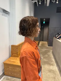 【毎朝のセットを楽に✨】ボブカット+パーマ🌀