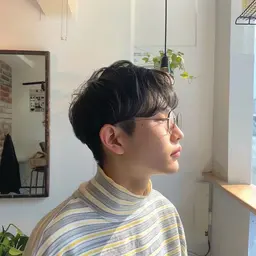 メンズ カット+パーマ モデルメニュー⭐️