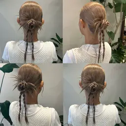 夏祭りや推しのイベントにとびきり可愛くしましょう💗‼️✨カチモリヘアアレンジ🌟🌟