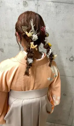 🌸卒業式当日ヘアセット🌸🤍60分（目安時間）
