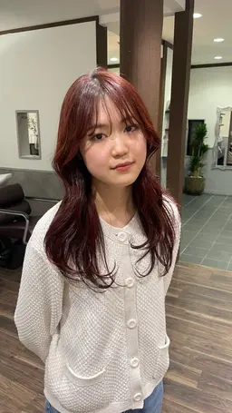 【10代20代限定メニューෆ˚*】ワンカラー+水トリートメント✩.*˚