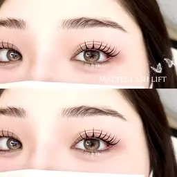 【目幅1.5倍!!】まつげパーマ パリジェンヌ上下 ¥ 5480-束間仕上げ♡