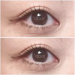 アップワード×フラットラッシュ100本🔝下がりまつ毛改善✨ぱっちり立ち上げデザイン