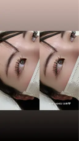 フラットラッシュ120本💙オフ+500円‼︎