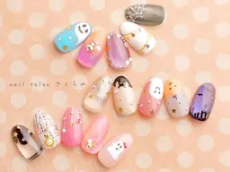 【今すぐ楽しみたい】アート1本付き🎃ハロウィンネイル【オフなし❌】