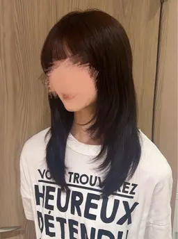【🖤🇰🇷鎖骨下レイヤー🗝】🎀ロングモデル🫧カット+トリ 補足説明読んでください！