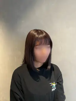 【頭浸浴付き】前髪カット+頭浸浴スパ