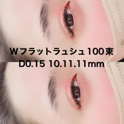 【今月末まで10%OFF+コーティング❣️】バインドロック100束orwフラットラッシュ100束❀新規オフ無料