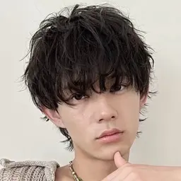 【12月限定🎁♥️】マッシュヘア ウルフ〇(メンズ) +トリートメント🫧 (ミニモ限定/ミニモ学割◎)