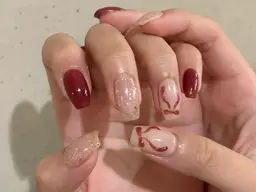 ご新規様オフありなし🍀12/10 12:30​〜​限定⭐️お持ち込みdesign3-6本4990円🫧パラジェル