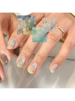 【人気No２❣️】ハンド🫶🏻 選べるプレートコース/10本アート🍀（他店オフ+1000・自爪育成ウォーターケア付)
