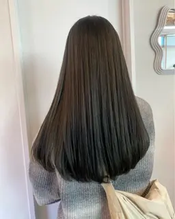 【人気No.1☝🏻🎀】透明感カラー+バイカルテトリートメント