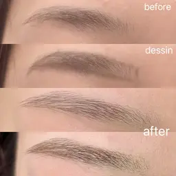 ☁️12/8眉スタイリング【wax、カット、間引き】