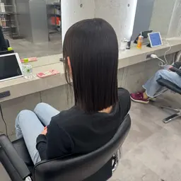 カット×シャンプーブロー