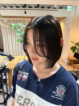 【スタイル限定👩🏼🆓】切りっぱなしボブcut / シャンプー込