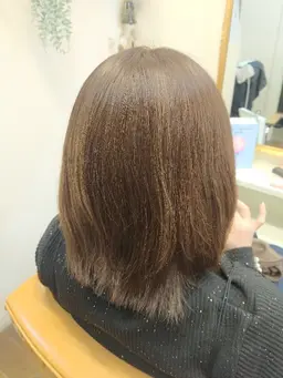 ファッションカラー全体✨️(トリートメント・ブロー込)