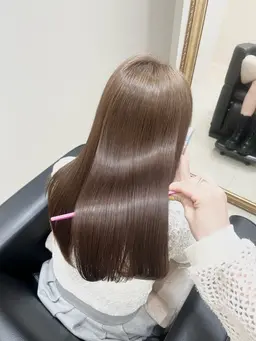 【人気No.1👑】カット+カラー＋髪質改善トリートメント⭕️当日予約⭕️