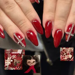 【✨ワンカラーでは物足りない方❣️】シンプルコース୨୧片手2本ずつアート🍁🍂ベースはワンカラーorラメグラ🪽🫧