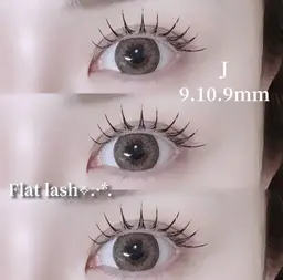 🤍マツエク🤍［フラットラッシュ120本］