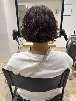 カット×パーマ